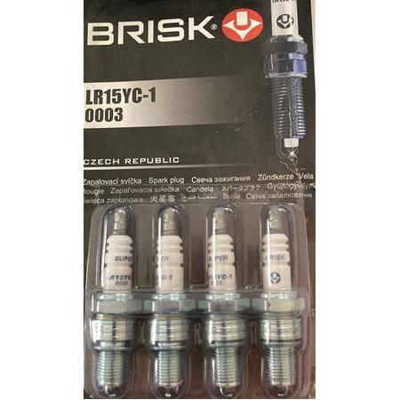 Lada Samara Enj. + Vega 8V + Niva Enj. Buji Takım, Brisk, LR15YC-1