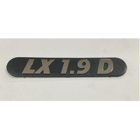 Skoda Amblem LX 1.9D Arka Yazısı